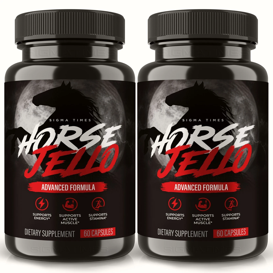 Horse Jello 2 bottles